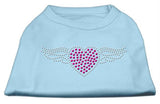 Aviator Rhinestone Shirt Baby Blue L (14)