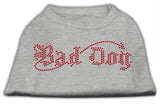 Bad Dog Rhinestone Shirts Grey L (14)