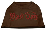 Bad Dog Rhinestone Shirts Brown XS (8)