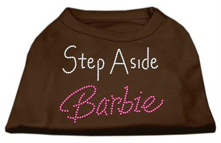 Step Aside Barbie Shirts Brown Lg (14)