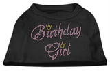 Birthday Girl Rhinestone Shirt Black XL (16)