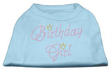 Birthday Girl Rhinestone Shirt Baby Blue XS (8)