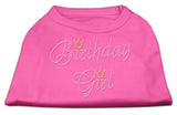 Birthday Girl Rhinestone Shirt Bright Pink XS (8)