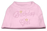 Birthday Girl Rhinestone Shirt Light Pink XS (8)