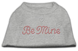 Be Mine Rhinestone Shirts Grey L (14)