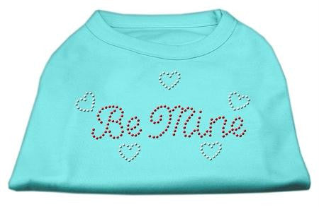 Be Mine Rhinestone Shirts Aqua M (12)