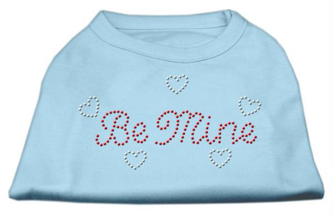 Be Mine Rhinestone Shirts Baby Blue S (10)