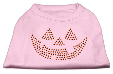 Jack O' Lantern Rhinestone Shirts Light Pink S (10)