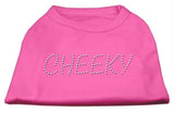 Cheeky Rhinestone Shirt Bright Pink L (14)