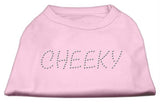 Cheeky Rhinestone Shirt Light Pink XXXL(20)