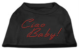 Ciao Baby Rhinestone Shirts Black L (14)