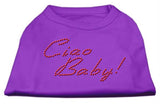 Ciao Baby Rhinestone Shirts Purple M (12)