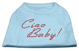 Ciao Baby Rhinestone Shirts Baby Blue XS (8)