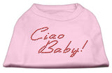 Ciao Baby Rhinestone Shirts Light Pink XS (8)