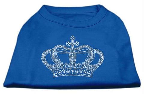 Rhinestone Crown Shirts Blue Lg (14)