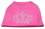 Rhinestone Crown Shirts Bright Pink L (14)