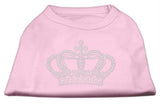 Rhinestone Crown Shirts Light Pink XS (8)