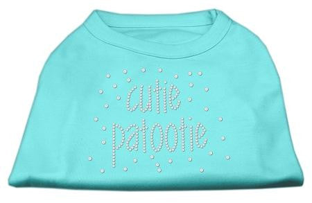 Cutie Patootie Rhinestone Shirts Aqua XS (8)