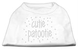 Cutie Patootie Rhinestone Shirts White XS (8)