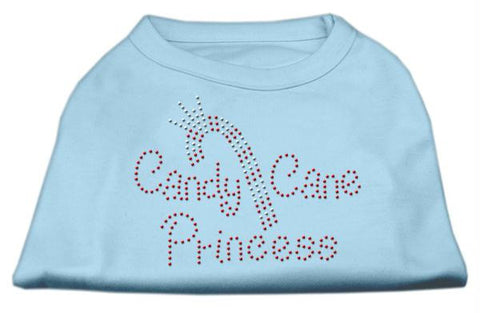 Candy Cane Princess Shirt Baby Blue XXL (18)