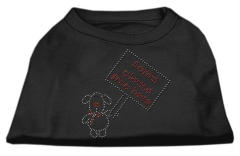 Santa Stop Here Shirts Black MD (12)