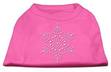 Snowflake Rhinestone Shirt  Bright Pink L (14)