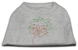 Christmas Wreath Rhinestone Shirt Grey L (14)