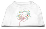 Christmas Wreath Rhinestone Shirt White L (14)