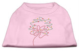 Christmas Wreath Rhinestone Shirt Light Pink XS (8)