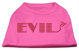 Evil Rhinestone Shirts Bright Pink L (14)