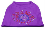 Fireworks Rhinestone Shirt Purple L (14)