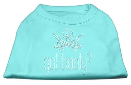 Got Booty? Rhinestone Shirts Aqua L (14)