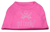 Got Booty? Rhinestone Shirts Bright Pink L (14)