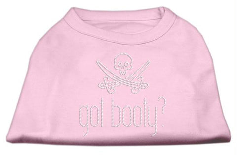 Got Booty? Rhinestone Shirts Light Pink L (14)