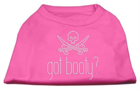 Got Booty? Rhinestone Shirts Bright Pink M (12)