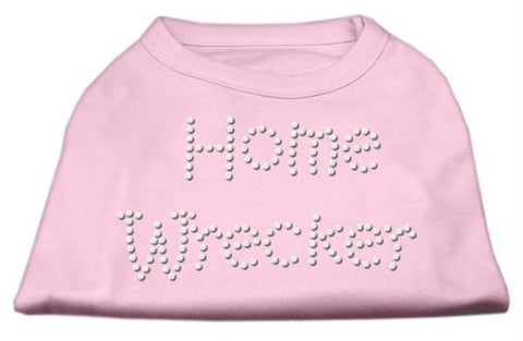 Home Wrecker Rhinestone Shirts Light Pink L (14)