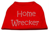 Home Wrecker Rhinestone Shirts Red XXL (18)