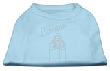 London Rhinestone Shirts Baby Blue XS (8)