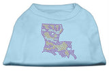 Louisiana Rhinestone Shirts Baby Blue L (14)