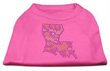 Louisiana Rhinestone Shirts Bright Pink M (12)