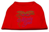 Mardi Gras Rhinestud Shirt Red L (14)