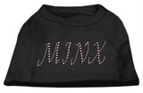 Minx Rhinestone Shirts Black L (14)