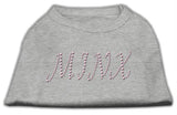 Minx Rhinestone Shirts Grey S (10)