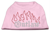 Outlaw Rhinestone Shirts Light Pink L (14)