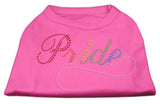 Rainbow Pride Rhinestone Shirts Bright Pink M (12)