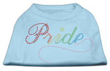 Rainbow Pride Rhinestone Shirts Baby Blue XS (8)