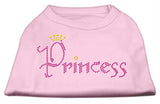 Princess Rhinestone Shirts Light Pink L (14)