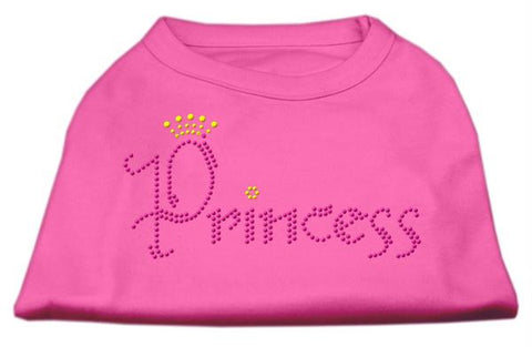 Princess Rhinestone Shirts Bright Pink M (12)