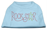 RockStar Rhinestone Shirts Baby Blue L (14)