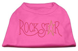 RockStar Rhinestone Shirts Bright Pink S (10)